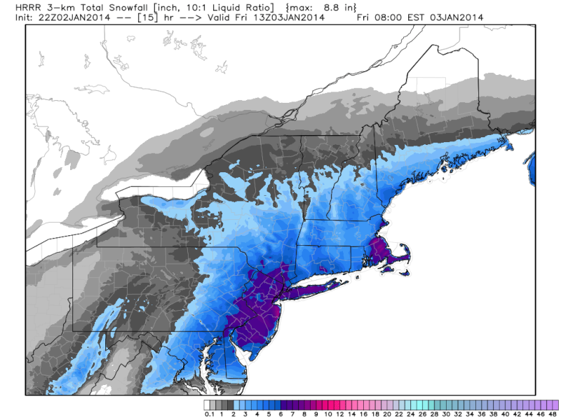 Observations/ Final Discussion Thread 1/2 - 1/3, 2014 Snowstorm - Page 9 Hrrr_s11