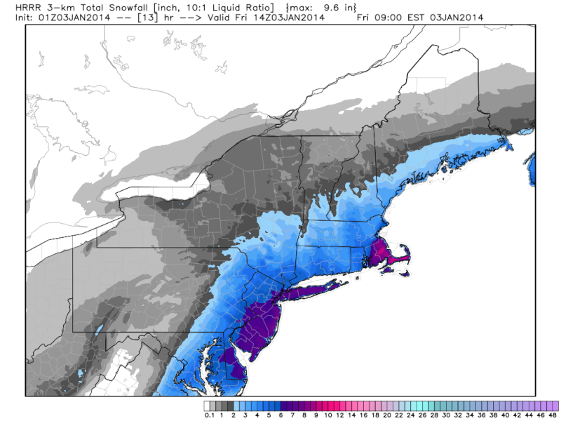 Observations/ Final Discussion Thread 1/2 - 1/3, 2014 Snowstorm - Page 15 Hrrr_s12