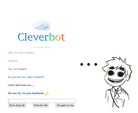 Cleverbot : "I am an human and you're not !" What10