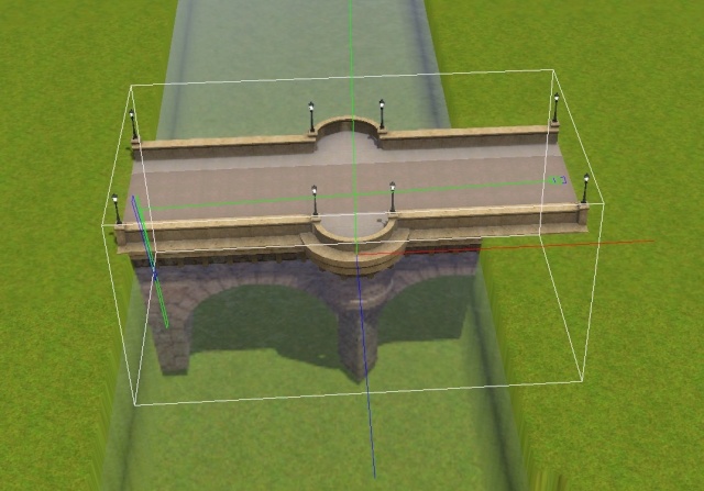 [Débutant] création d'un canal avec ponts et berges aménagées  29_ter10