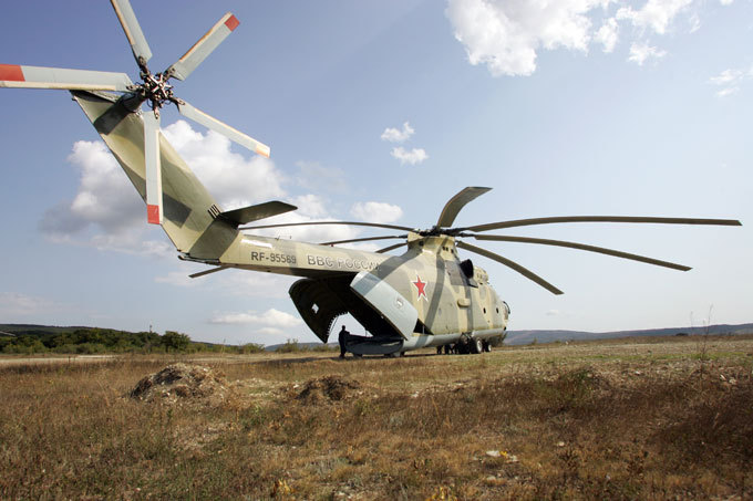 The largest production helicopter in the world Mi 26 6251310