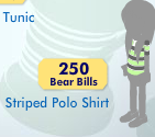 Striped Polo Shirt Item_911