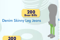 Denim Skinny Leg Jeans Item_918