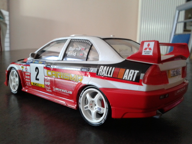 MITSUBISHI LANCER WRC BURNS REID RALLYE DE CATALOGNE 99 1110