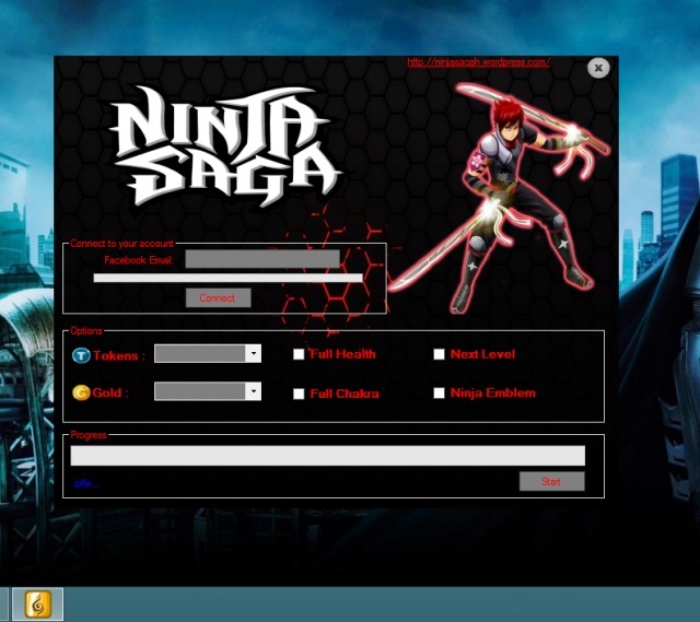 Ninja Saga MultiHack v1.5 117