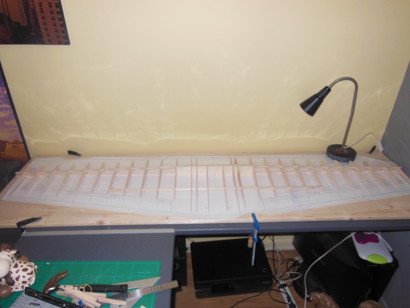 Construction de mon CAP 232, 172 cm, tout bois. 1510