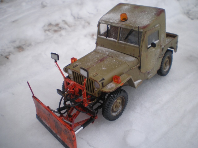 jeep willys snow plow 1.24 Pb211516