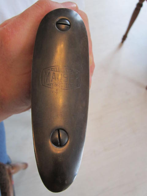 Ma nouvelle 22 lr Mauser Plaque10