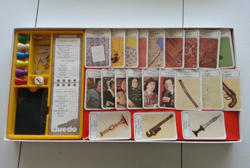 Vendo Cluedo (scatola gialla) Cluedo11