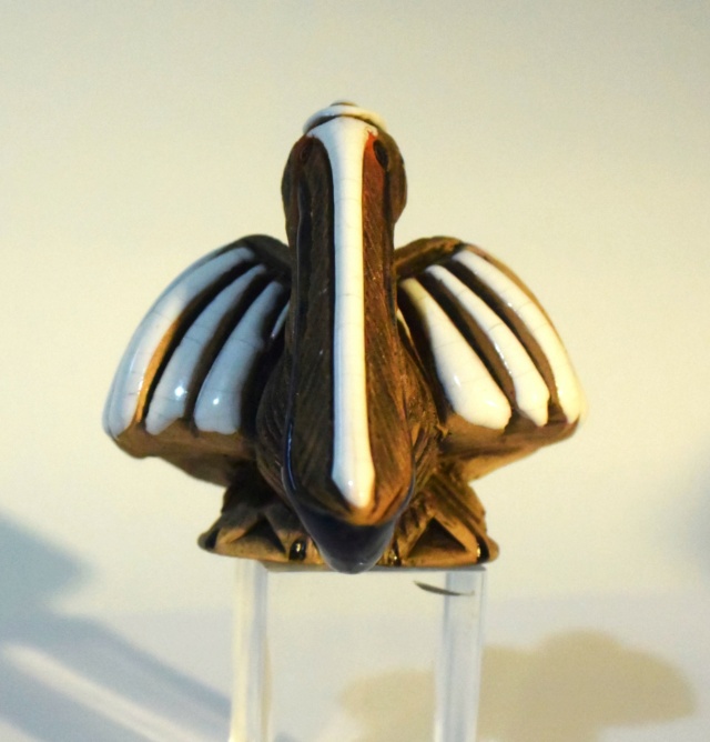 Un bijou de pélican en grès émaillé uruguayen Dsc_1318