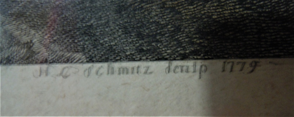 Heinrich SCHMITZ (1758-1790) gravure de 1779 L'Arsenal et les magasins à poudre Dscn0713