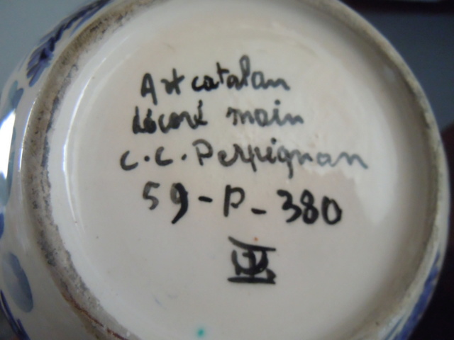 Porron catalan René Calvet chez Casimir Cavaillé Perpignan Dscn9972