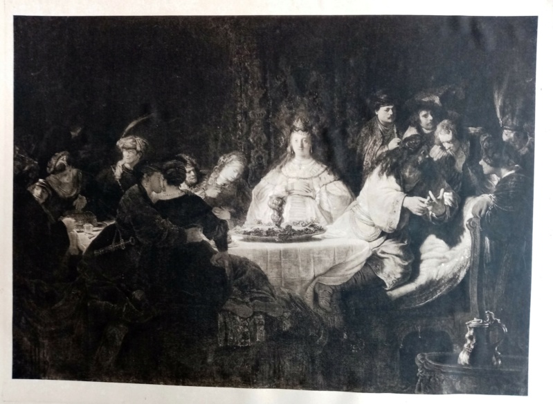 d'après Rembrandt - gravure par Ferdinand Besnier XIX ou XXe siècle Img_2083