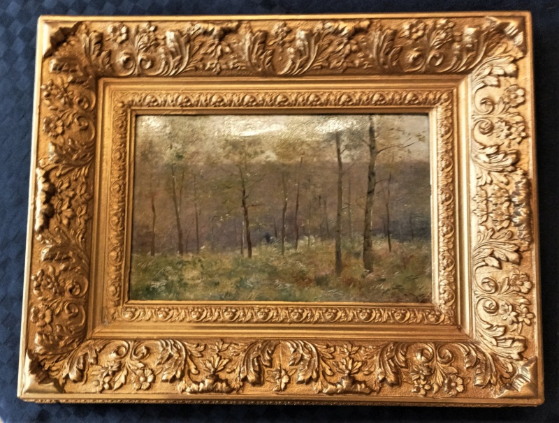 Paysage impressionniste daté du 12/sept 1871 de  John Lewis Shonborn, 1852-1931 Img_2222