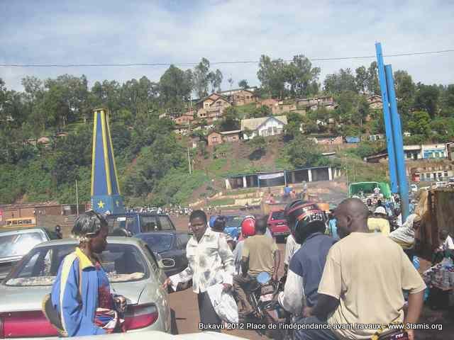 Place du 24 mai a bukavu aujourdhui place de l'independance Bukavu20