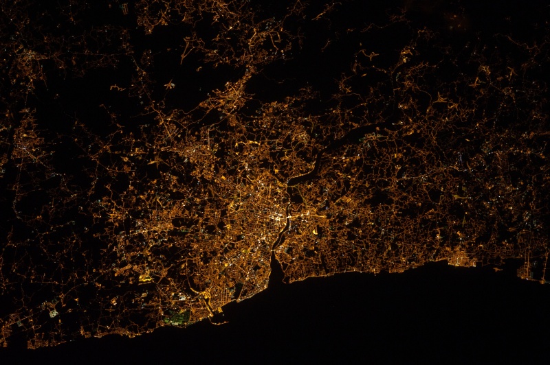 Porto e Gaia vistos do Espaço na série "Cosmos" Portog11