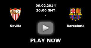 Ver partido FC Barcelona vs Sevilla en vivo en directo en línea gratis La Liga 09/02/2014 Sevill10