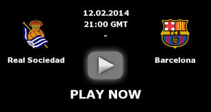 مشاهدة مباراة برشلونة وريال سوسييداد بث حي مباشر اونلاين  على الانترنت في إياب نصف نهائي كأس ملك اسبانيا 12/02/2014 FC Barcelona x Real Sociedad Socied10