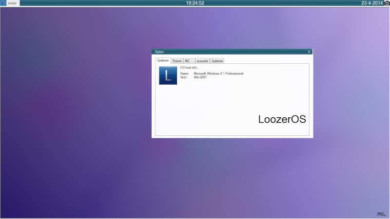 Loozer-OS EBB (Edtion Blue Basic) Un os développer sous SZ et VS Loozer23