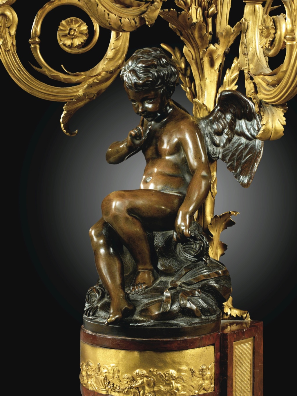L'Amour menaçant de Falconet, l'oeuvre la plus reproduite au XVIIIe siècle et après ?  013pf110