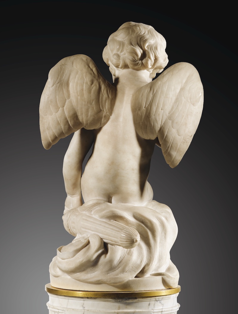 L'Amour menaçant de Falconet, l'oeuvre la plus reproduite au XVIIIe siècle et après ?  043pf110