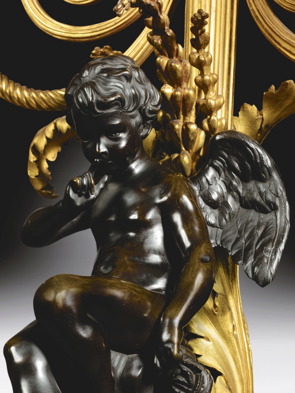 L'Amour menaçant de Falconet, l'oeuvre sculptée la plus reproduite au XVIIIe siècle et après ?  060pf110