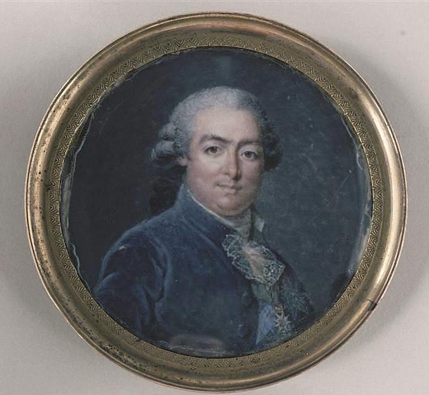 François Dumont, dit l'Aîné, peintre miniaturiste. 13958310