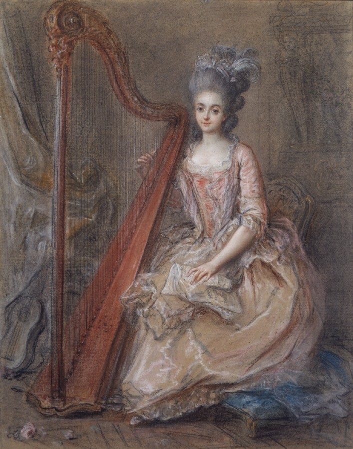harpe - La harpe, ou les harpes, de Marie-Antoinette 1791_m11