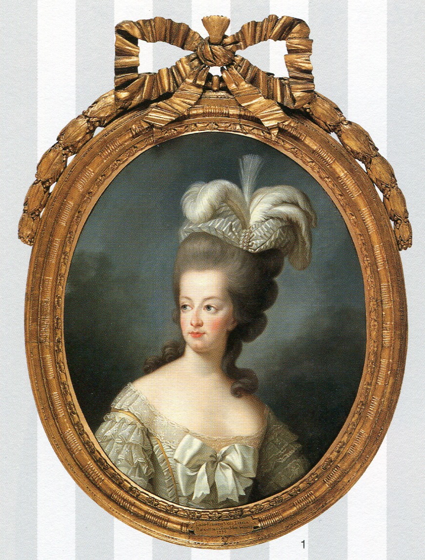 Marie-Antoinette en buste d'après le grand portrait en pied de 1778 (Vigée-Lebrun)  20110310