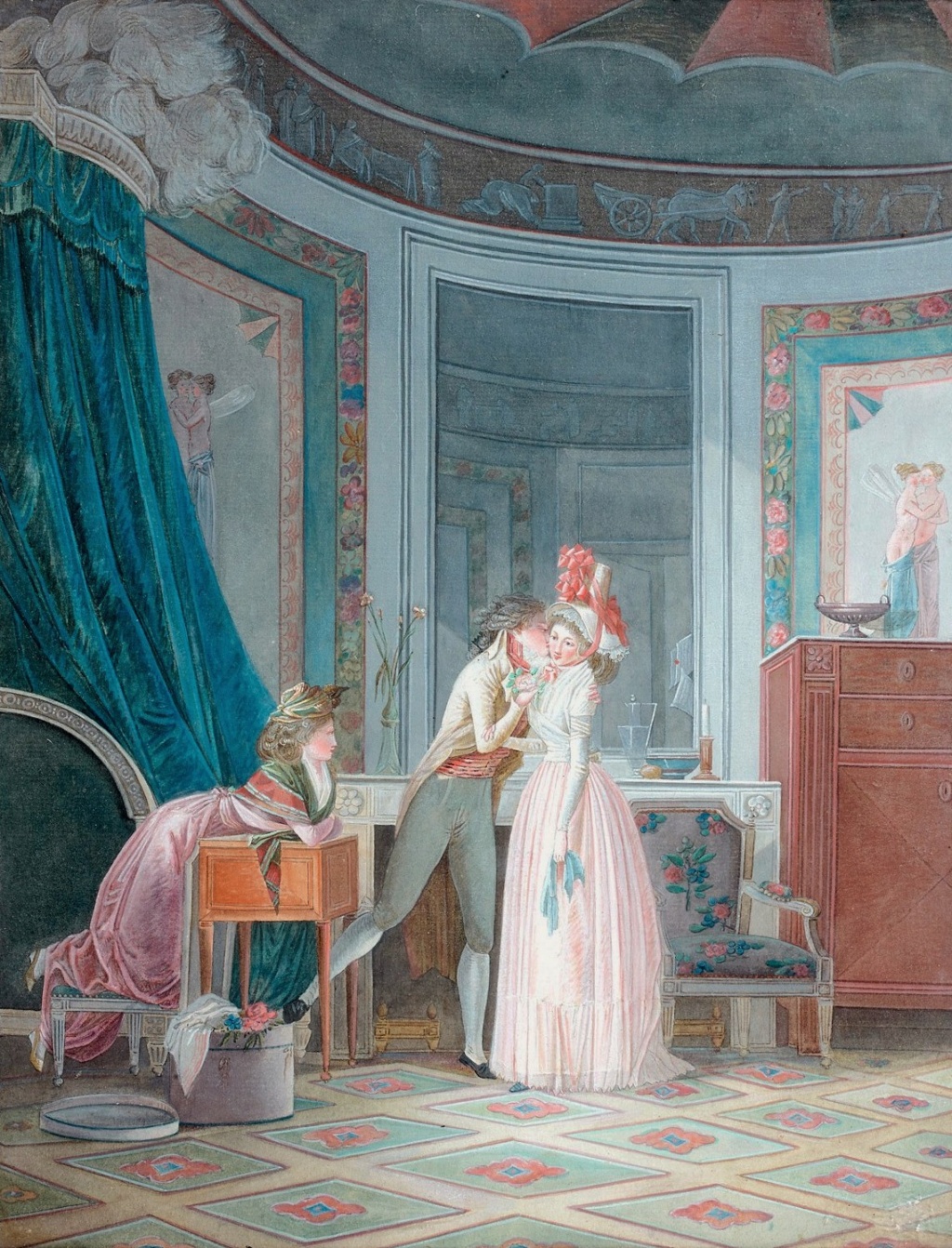 Le peintre Jean-Baptiste Mallet (1759 - 1835) : chroniques de la société française de la fin du 18e siècle à la Restauration 20736314