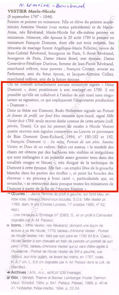 François Dumont, dit l'Aîné, peintre miniaturiste. 30105_11