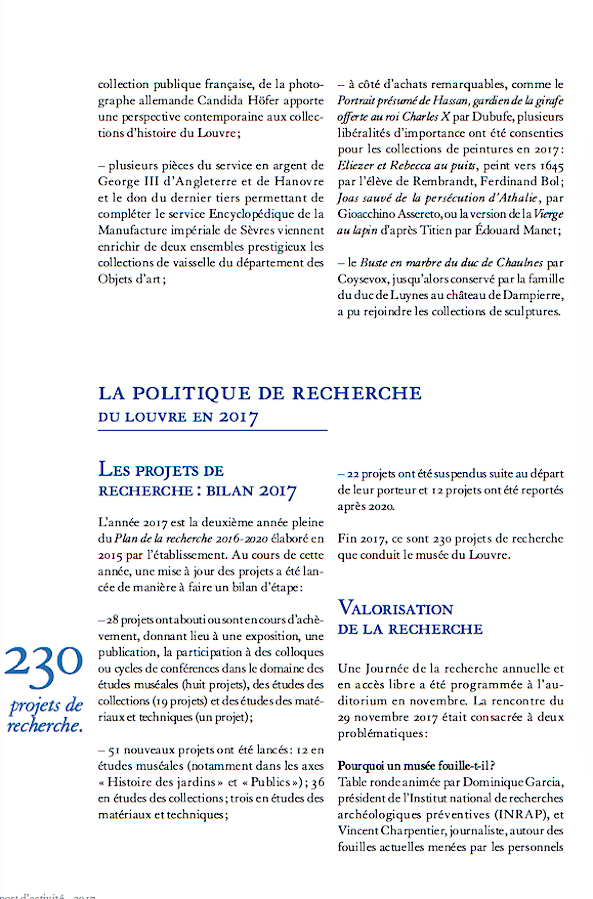 musées - Musées nationaux : conservation et acquisitions, les subventions publiques sont-elles suffisantes ? 313