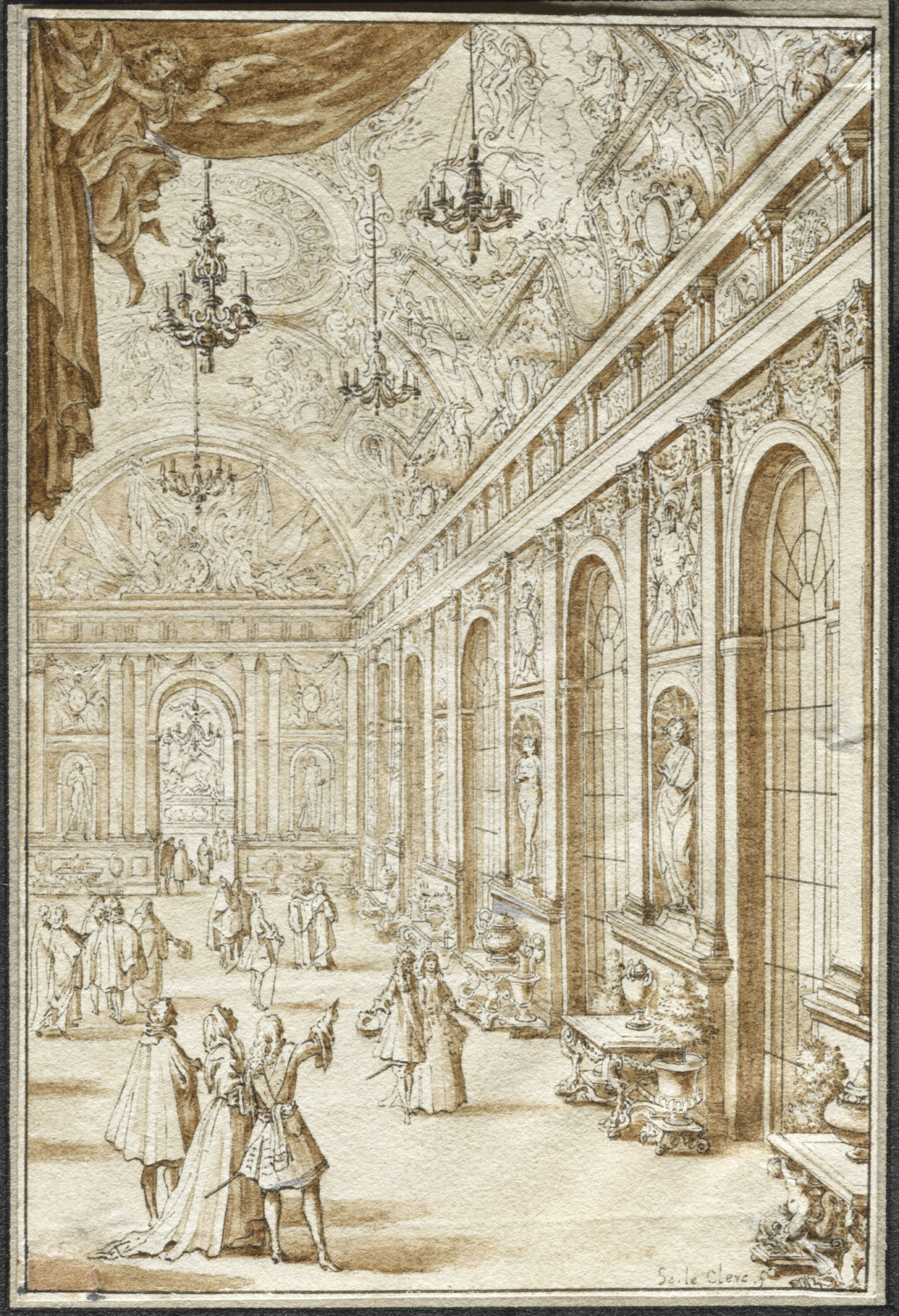 Exposition : Dessins pour Versailles, vingt ans d'acquisitions (Château de Versailles, 2021) 37379610