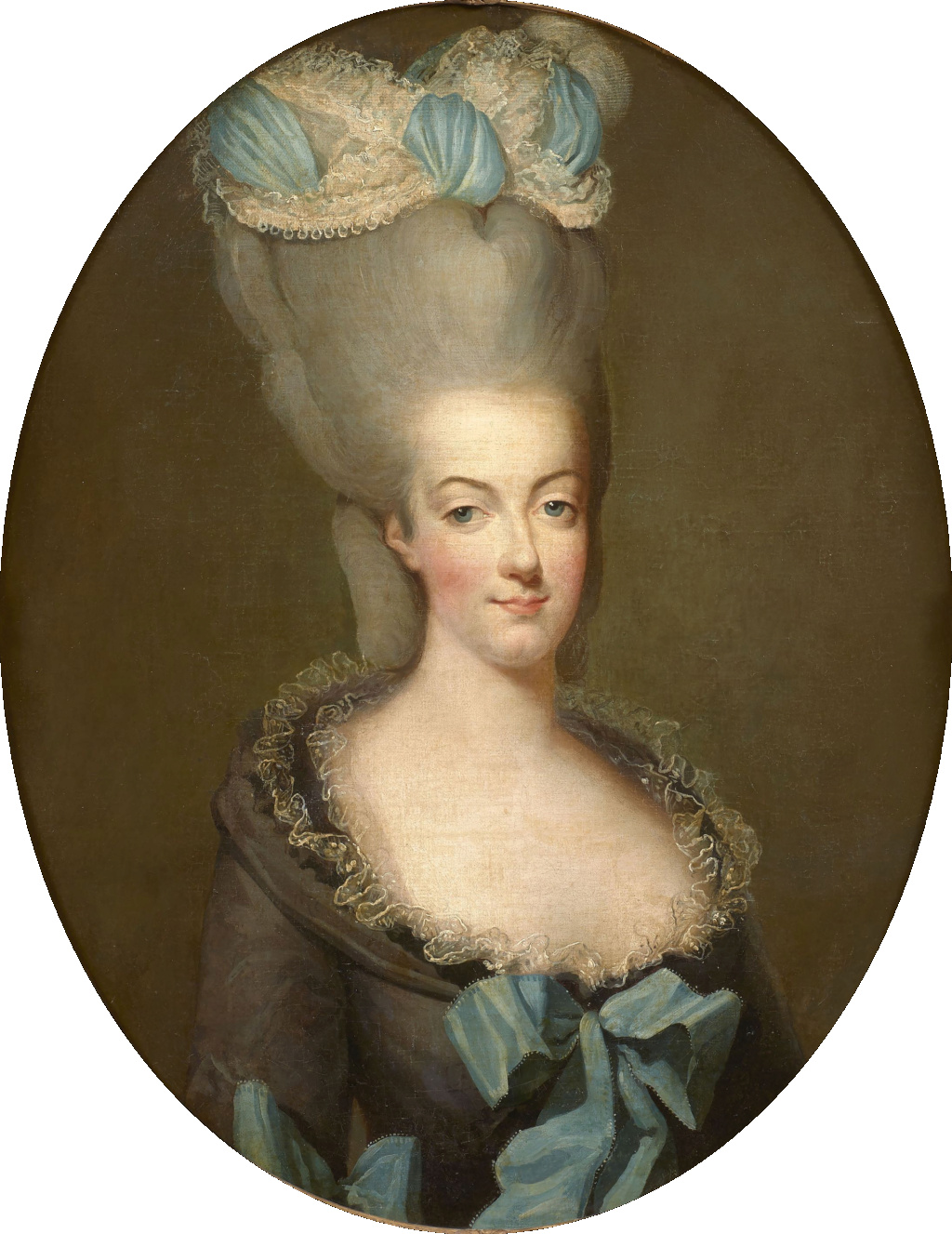 Marie-Antoinette en buste attribué à Jean-Baptiste-André Gautier Dagoty ?  4295_110