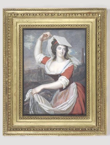 François Dumont, dit l'Aîné, peintre miniaturiste. 50922610