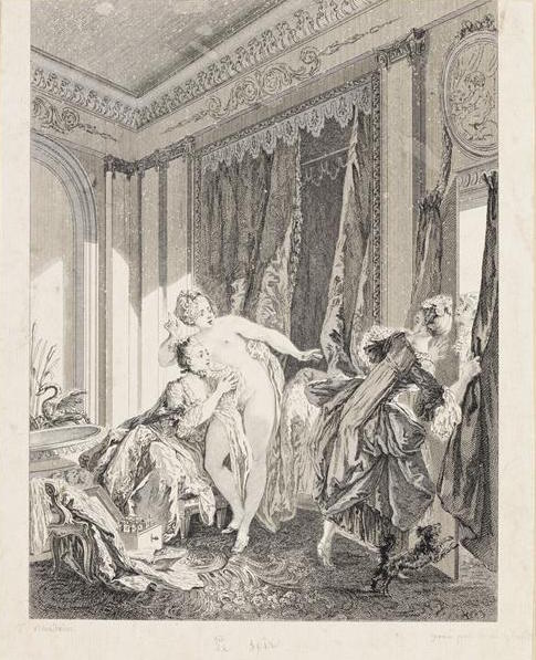 Pierre-Antoine Baudouin, dessinateur du libertinage au XVIIIe siècle 58559810
