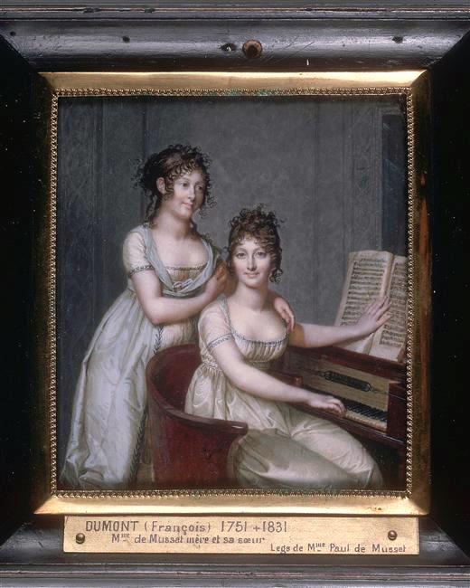 François Dumont, dit l'Aîné, peintre miniaturiste. 612