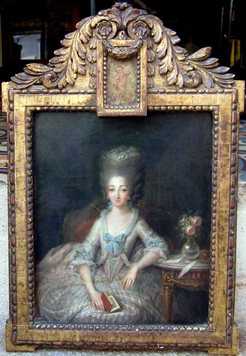 Portraits de Marie-Antoinette et de la famille royale par Charles Le Clercq ou Leclerq - Page 4 76122210