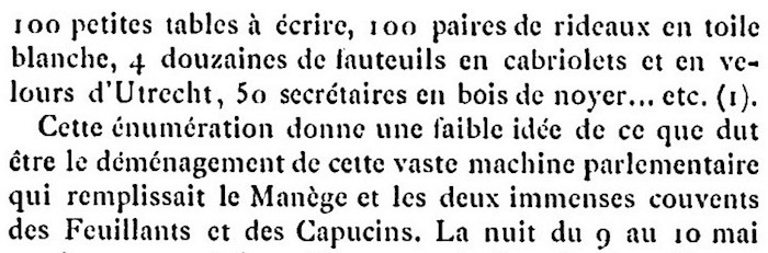 Ventes aux enchères des effets et mobiliers des Tuileries après les pillages du 10 août 1792 810