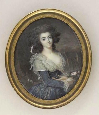 François Dumont, dit l'Aîné, peintre miniaturiste. 813