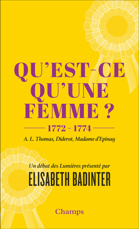 Bibliographie : Elisabeth Badinter et le XVIIIe siècle 97820817