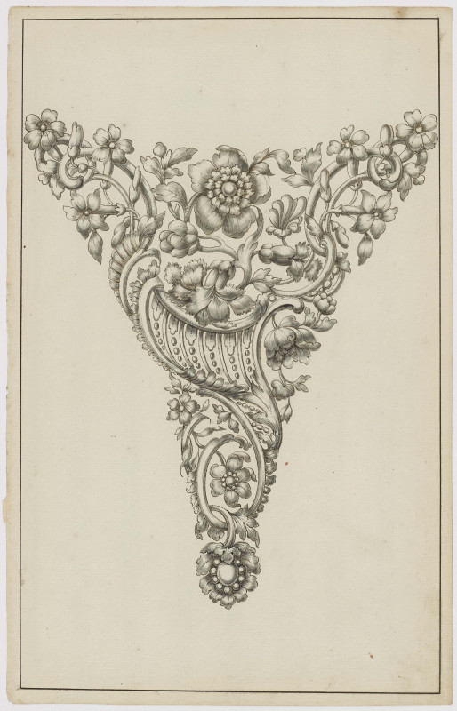 Robes du XVIIIe siècle : pièces d'estomac, pièces de corps et parures du grand corps.  B5120210