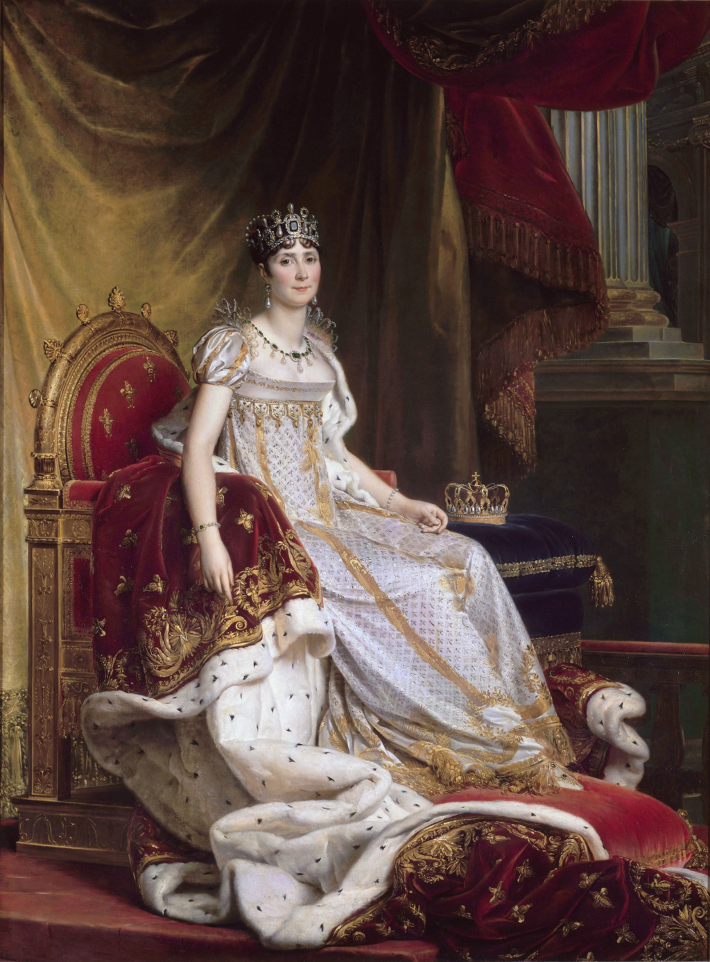 Marie-Victoire Jaquotot (1772-1855), « premier peintre sur porcelaine du roi » Louis XVIII Baron_11