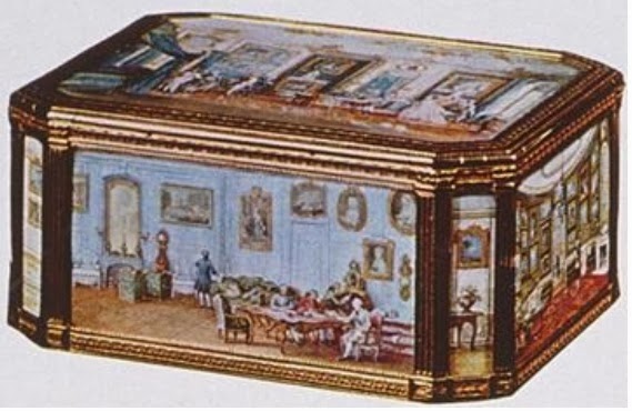Chez le duc de Choiseul : les tabatières des Van Blarenberghe, peintres miniaturistes de père en fils Box110
