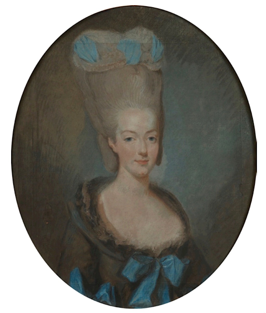 Ducreux - Portraits de Marie-Antoinette en buste par Joseph Ducreux (et d'après) Capt1143