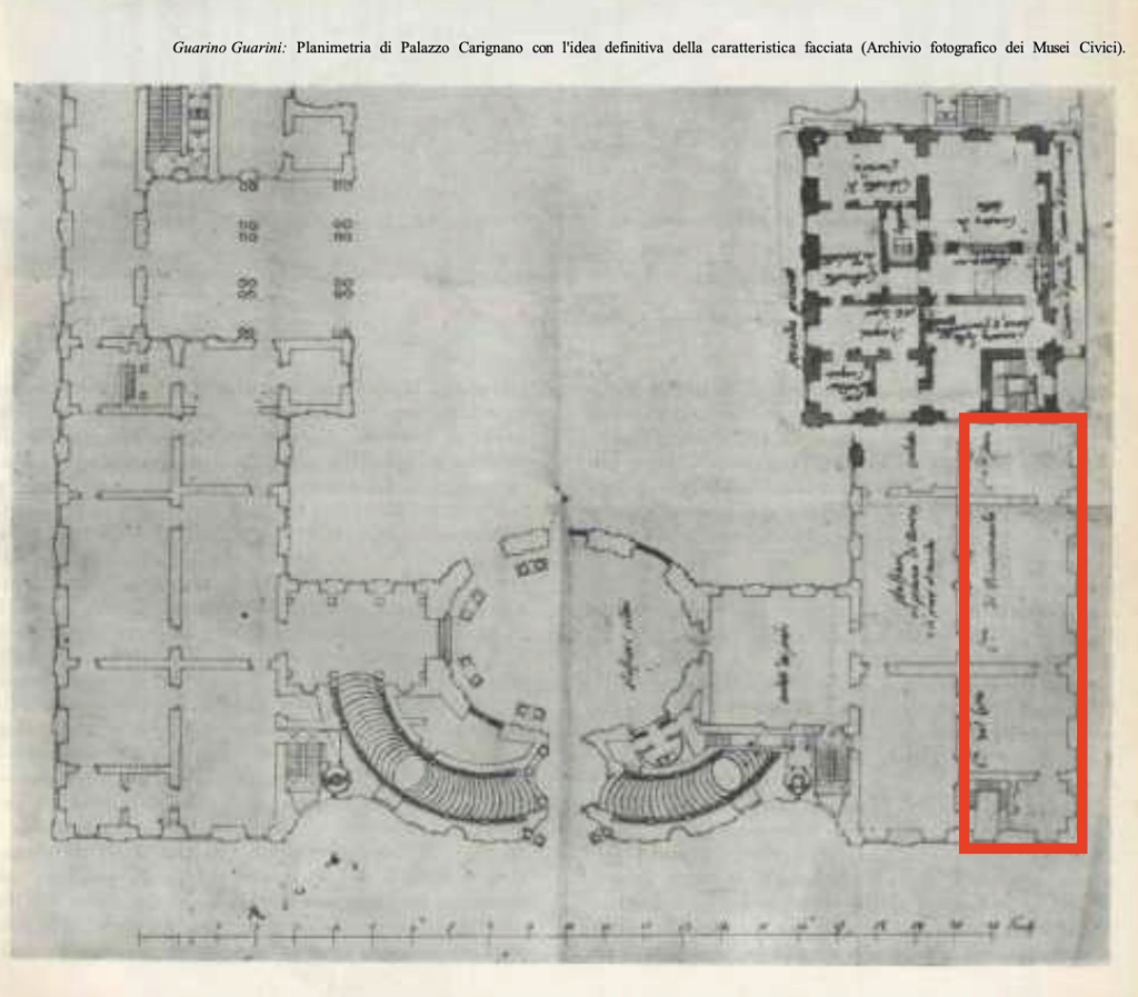 TURIN - Le palais Carignan (Palazzo Carignano), à Turin Capt1343