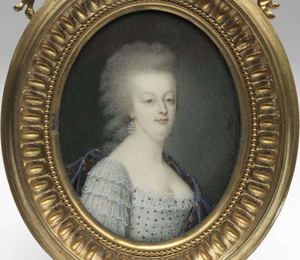 Portraits de Marie-Antoinette par et d'après Joseph Boze  Capt1490