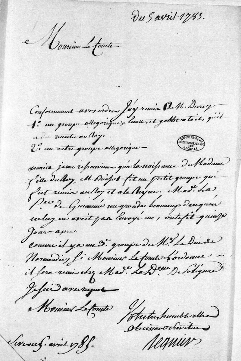 Allégories des naissances des enfants de Marie-Antoinette - Page 2 Capt1648