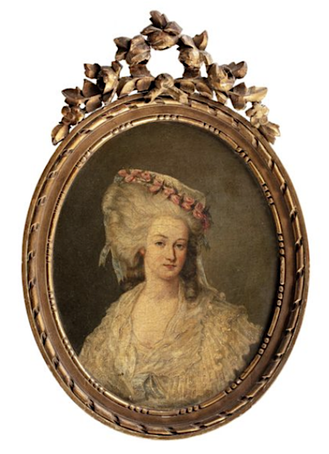 Portraits de la princesse de Lamballe par et d'après Angelica Kauffmann  Capt1677