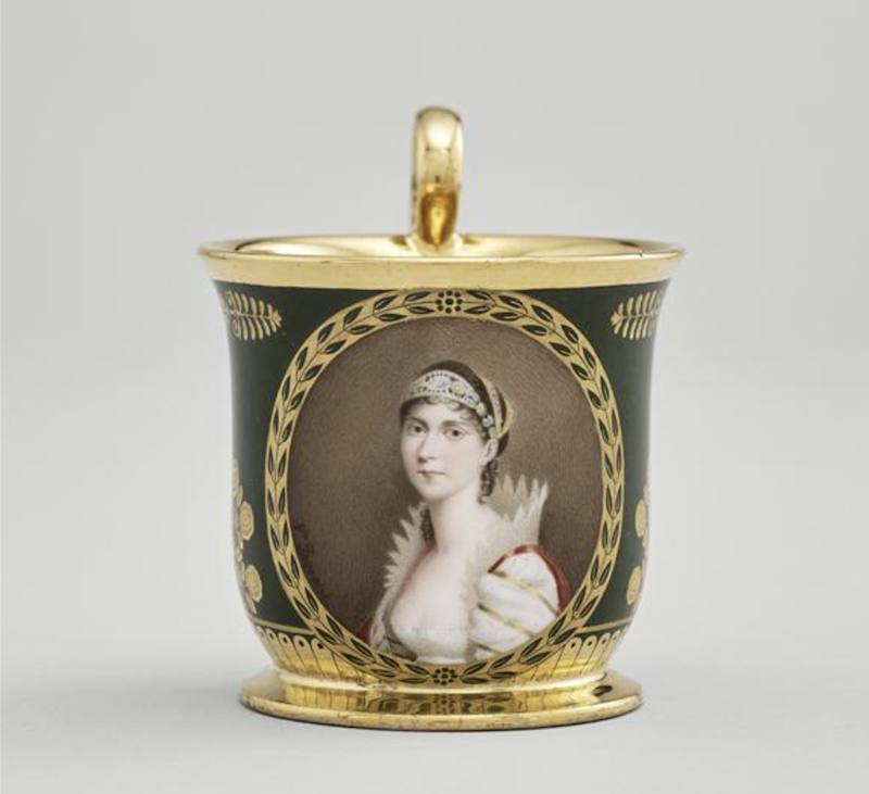 Marie-Victoire Jaquotot (1772-1855), « premier peintre sur porcelaine du roi » Louis XVIII Capt3143